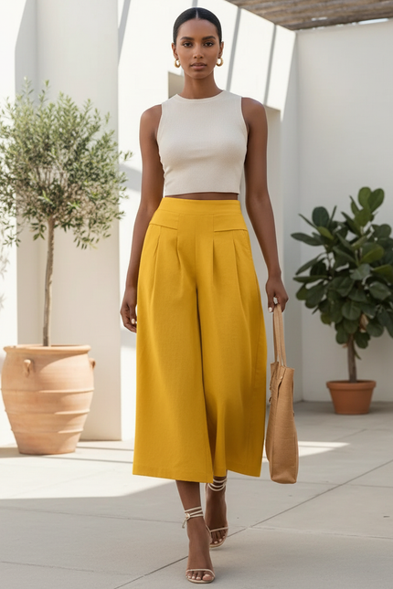 Pantalon Jaune Lin