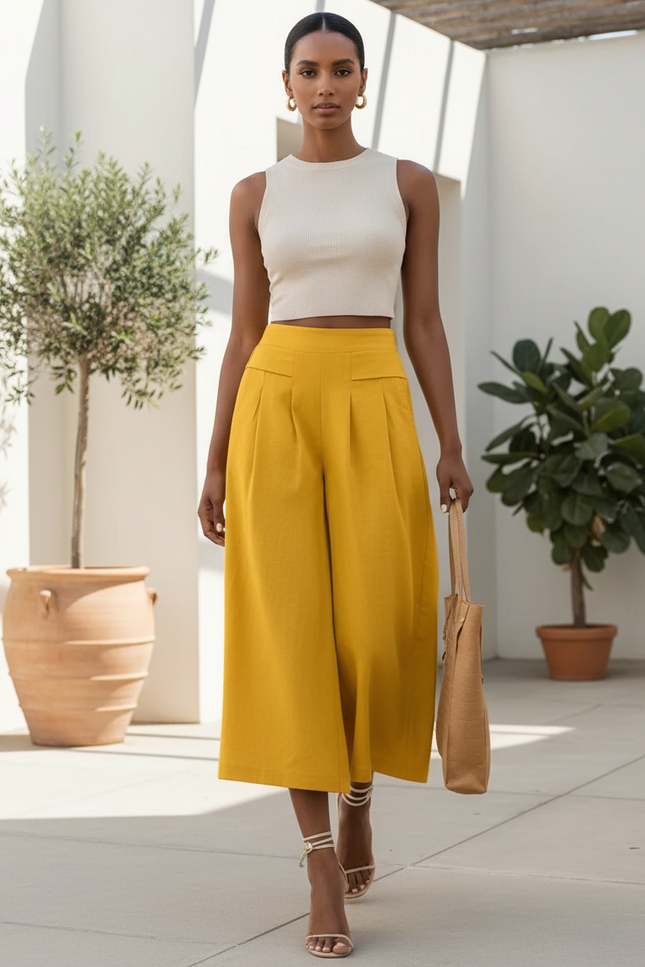 Pantalon Jaune Lin