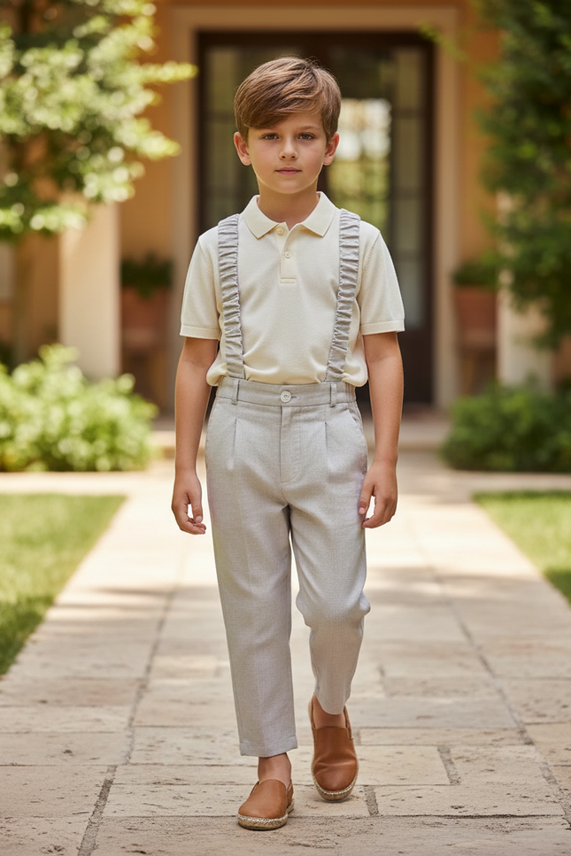 Pantalon Pince Lin - Gris