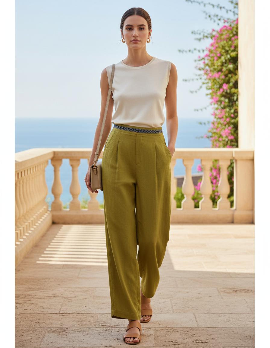 Pantalon Kaki Lin