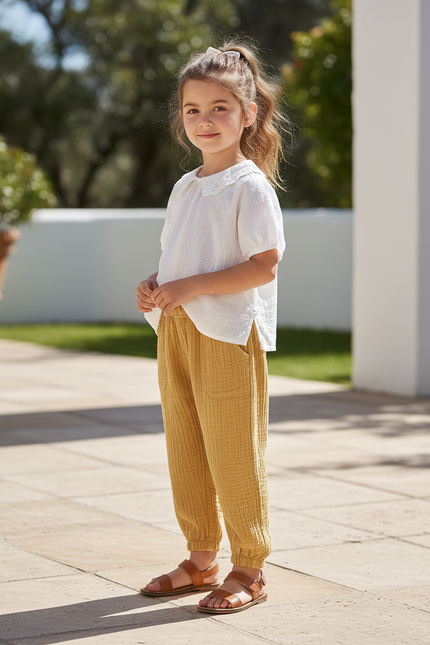 Pantalon Jogging Lin - Jaune