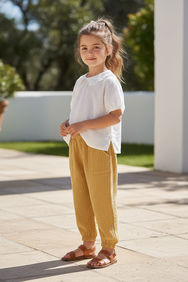 Pantalon Jogging Lin - Jaune