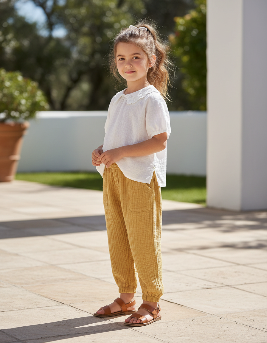 Pantalon Jogging Lin - Jaune