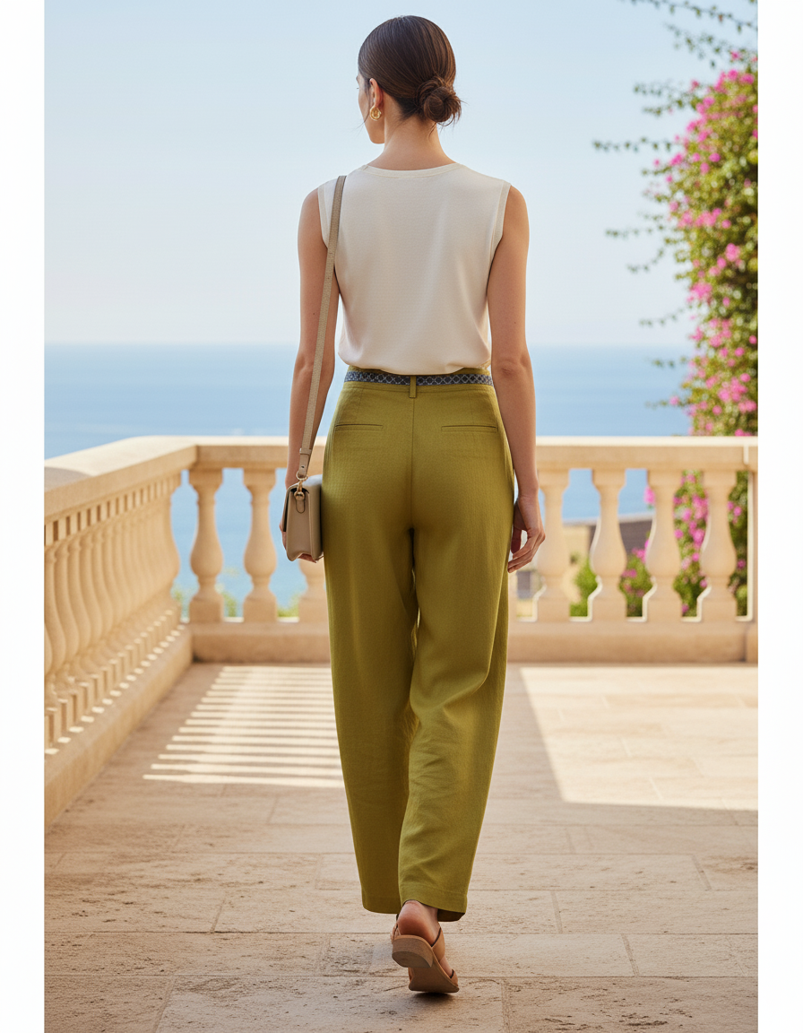 Pantalon Kaki Lin - vue 2