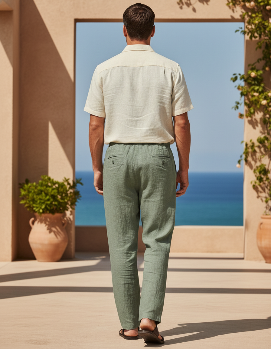 Pantalon Kaki Lin Homme - vue 2