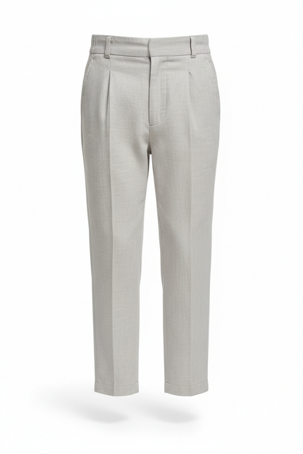Pantalon Pince Lin - Gris - vue 3