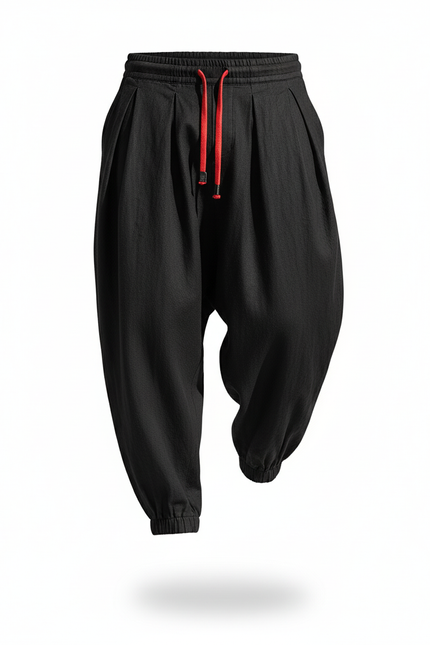 Pantalon Jogger Lin Homme - Noir - vue 3