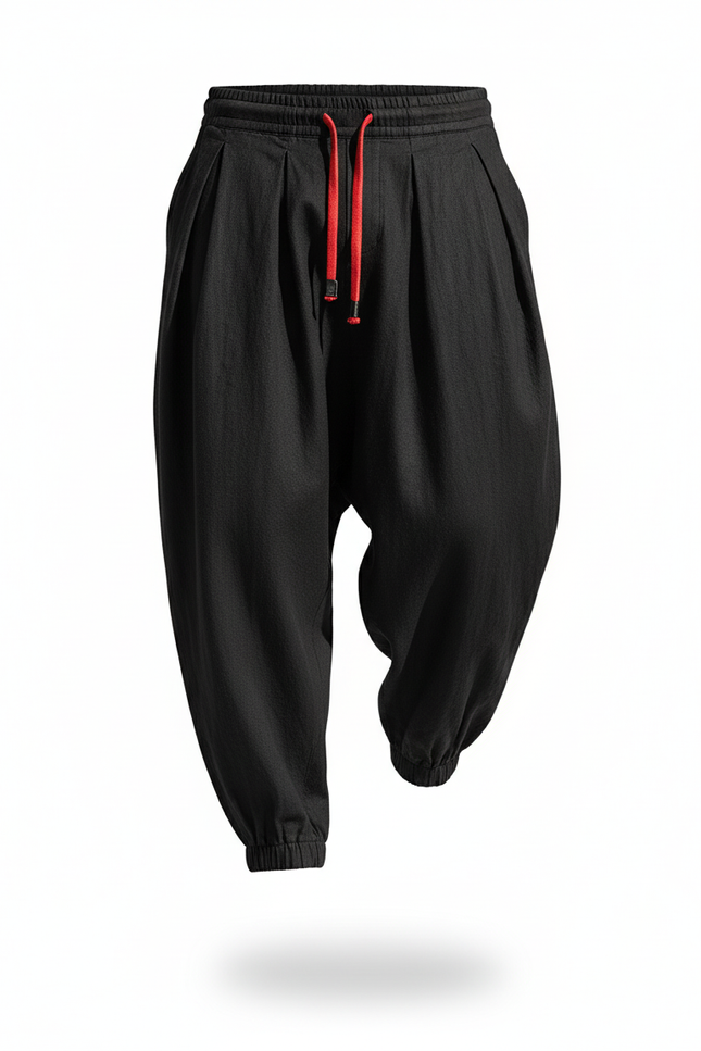 Pantalon Jogger Lin Homme - Noir - vue 3