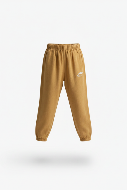 Pantalon Lin Petite - Camel - vue 3