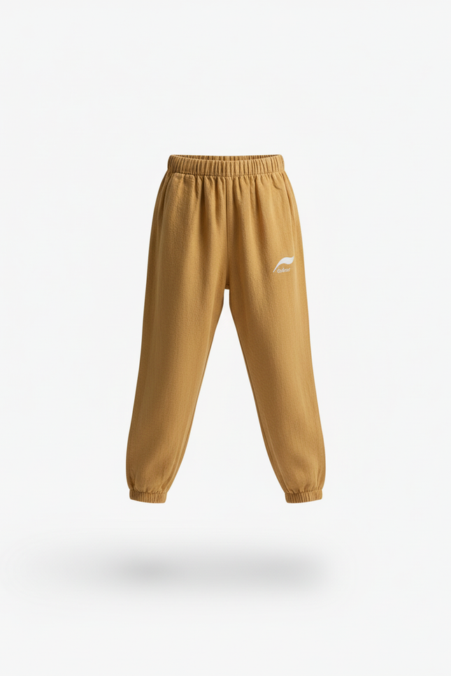 Pantalon Lin Petite - Camel - vue 3