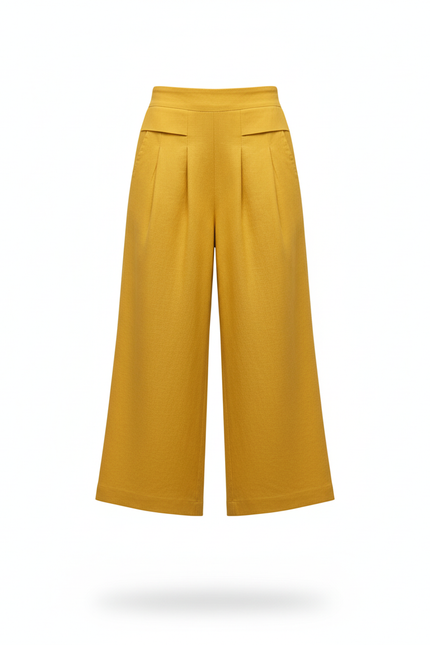 Pantalon Jaune Lin - vue 3