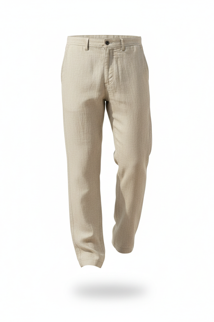 Pantalon En Lin Gris Imprimé Godzilla Ample Décontracté Homme - Molleton - vue 3