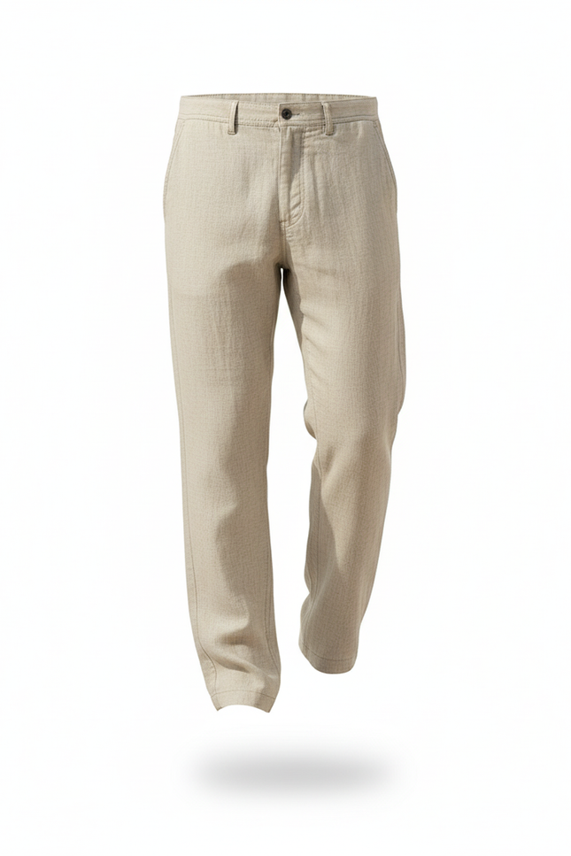 Pantalon En Lin Gris Imprimé Godzilla Ample Décontracté Homme - Molleton - vue 3