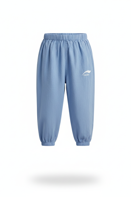 Pantalon En Lin Pour Bébé - Bleu - vue 3
