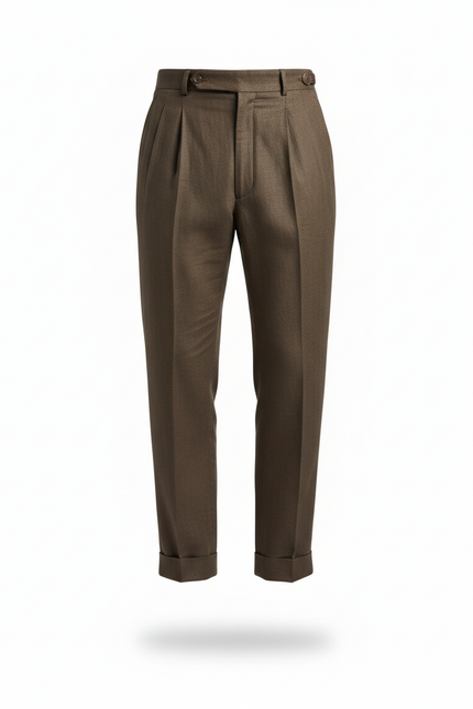 Pantalon Gurkha Lin - Marron - vue 3