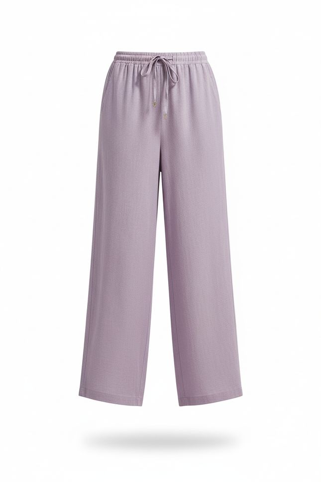 Pantalon Lin Violet - vue 3